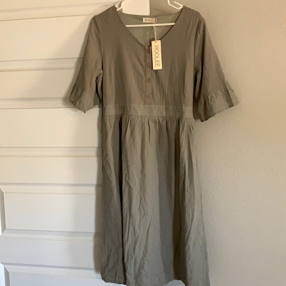 Green dress